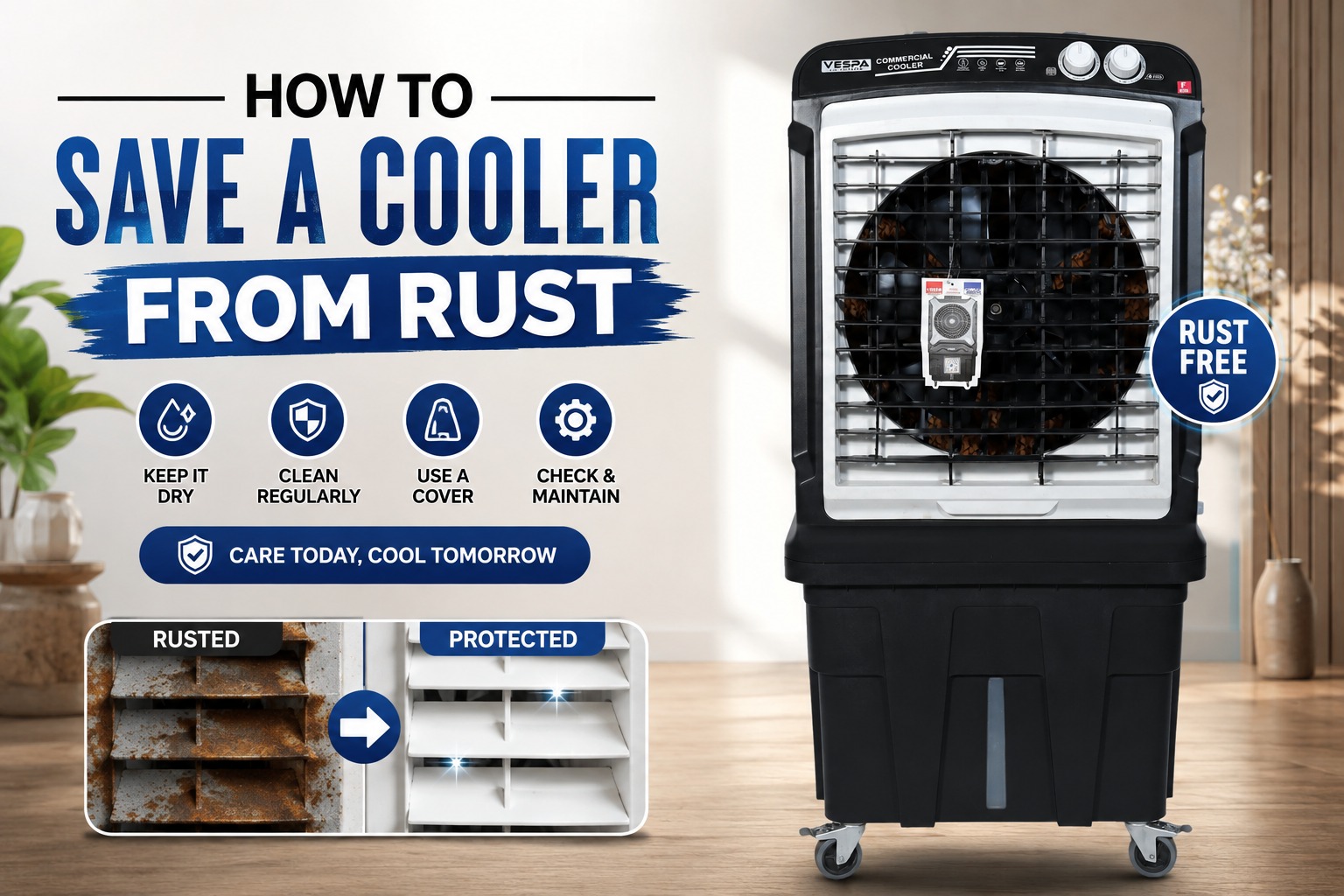 Plastic vs Iron Air Cooler comparison